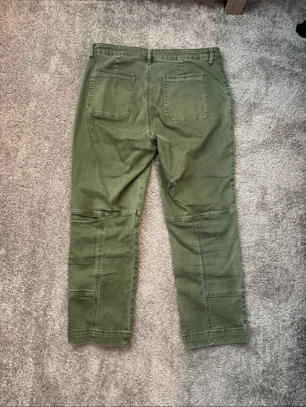 Kut from the Kloth Olive Green Cargo Pants - Picture 7 of 8